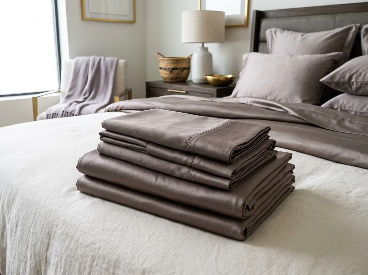 Premium Silk Bed Sheet Sets